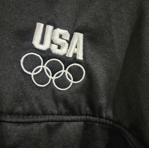 Vingate Usa olympic committee jacket like new black XL - Picture 2 of 5